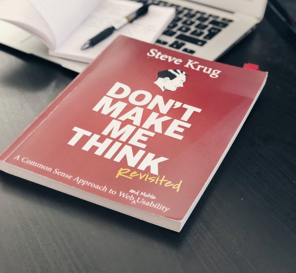 Don't Make Me Think - Best books to learn UX/UI Design
