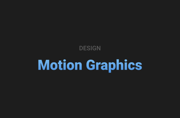 Motion Graphics