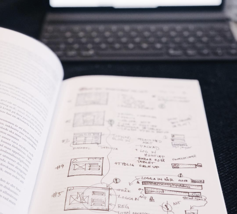 Open UX wireframe book