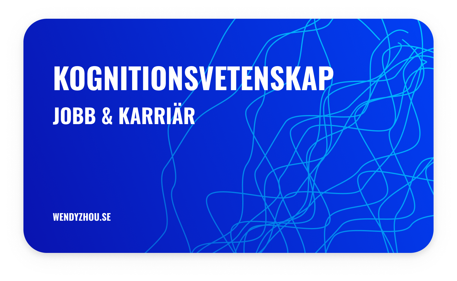 Kognitionsvetenskap jobb karriär och lön
