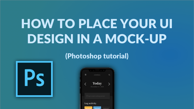 Place UI Design in mockup