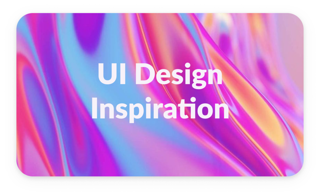 UI Design Inspiration