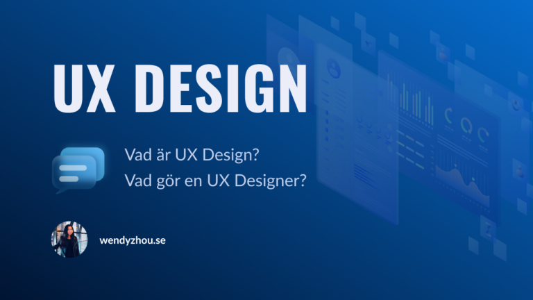 Vad är UX Design? Vad gör en UX Designer?