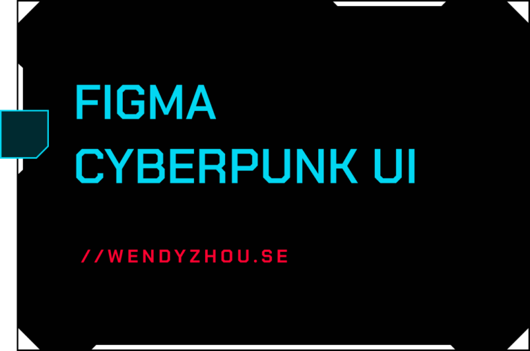 Figma Cyberpunk UI Kits & Resources