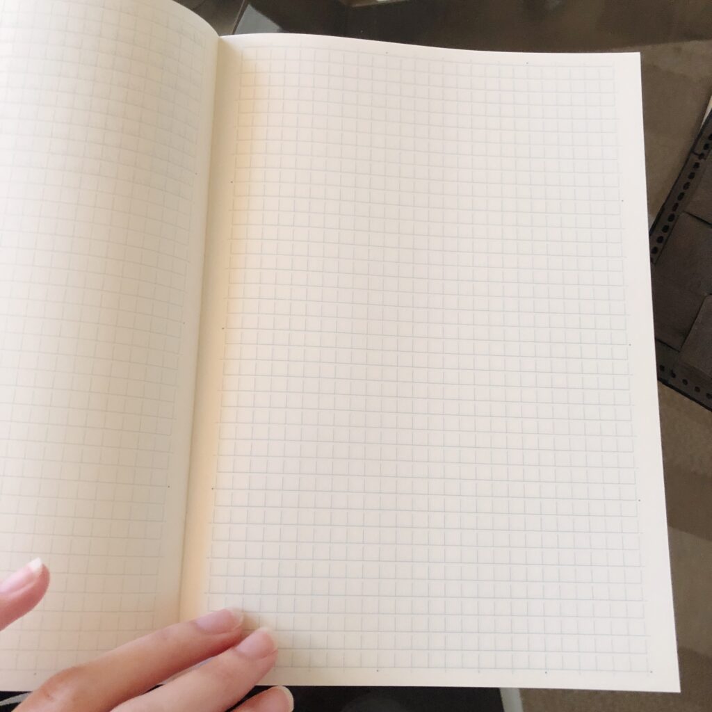 Picture of Midori notebook grid