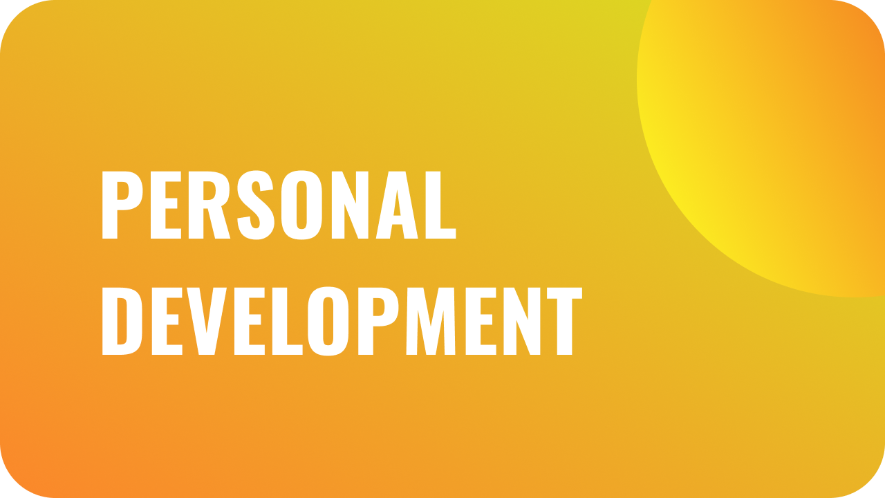 Personal development blog