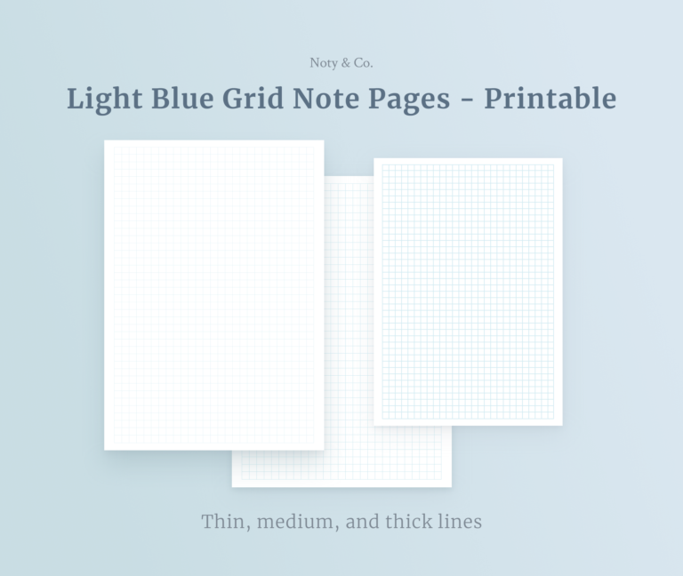 Printable Light Blue Graph Paper – Wendy Zhou