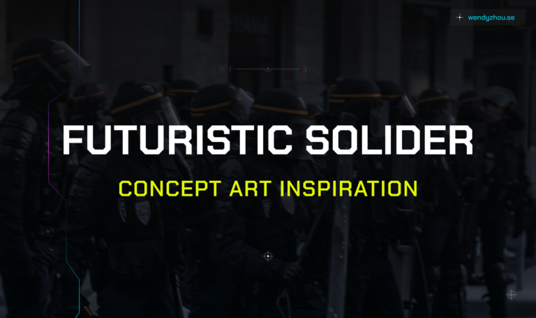 Futuristic Soldier Concept Art