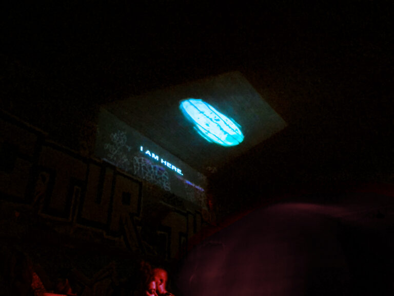 rave light projection gothenburg