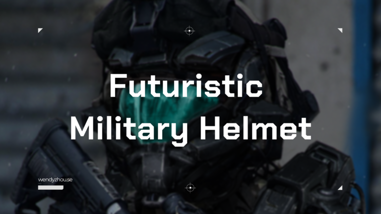 Futuristic Military Helmet