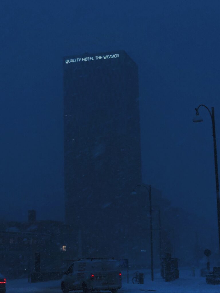 Night Urban street photography in Gothenburg