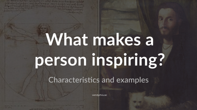 What makes a person inspiring?