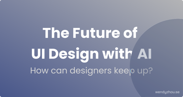The future of UI Design with AI – How can designers keep up with AI ...
