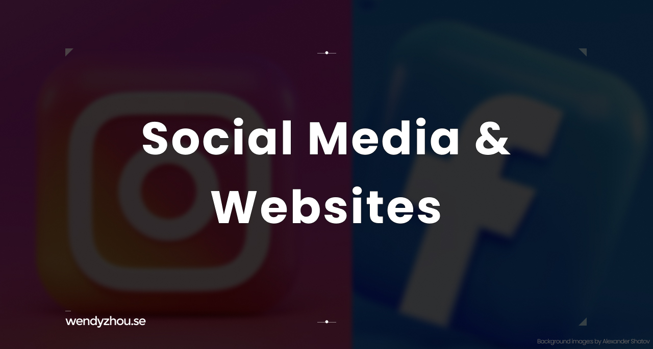 You are currently viewing 9. Social Media & Websites