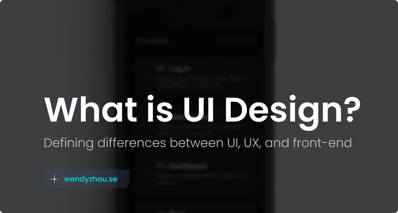 You are currently viewing 1. What is UI Design?